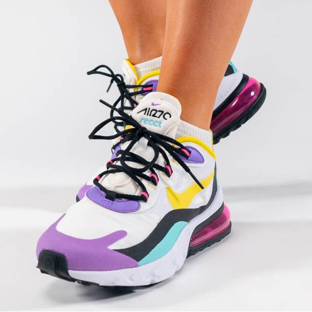 Nike Air Max 270 React Geometric Art
